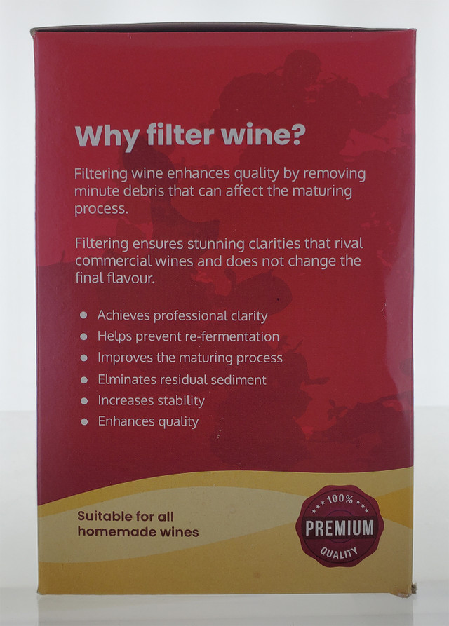 Vinbrite Mk3 Filter Kit Home Brew Ohio